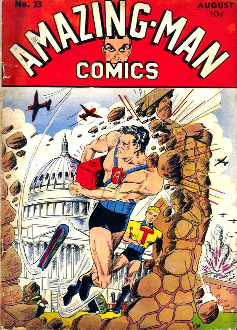 Amazing Man Comics #23