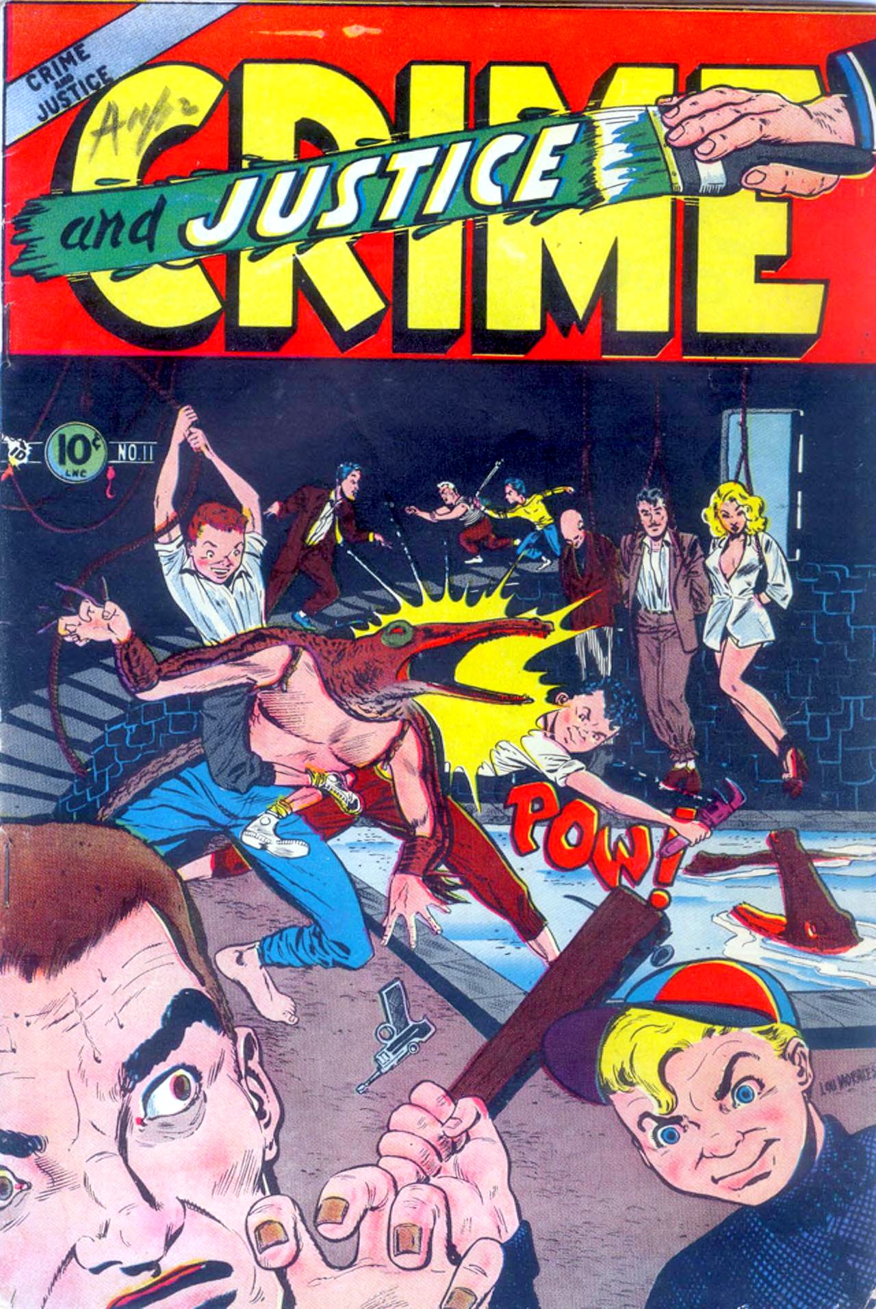 Crime and Justice #11 cover