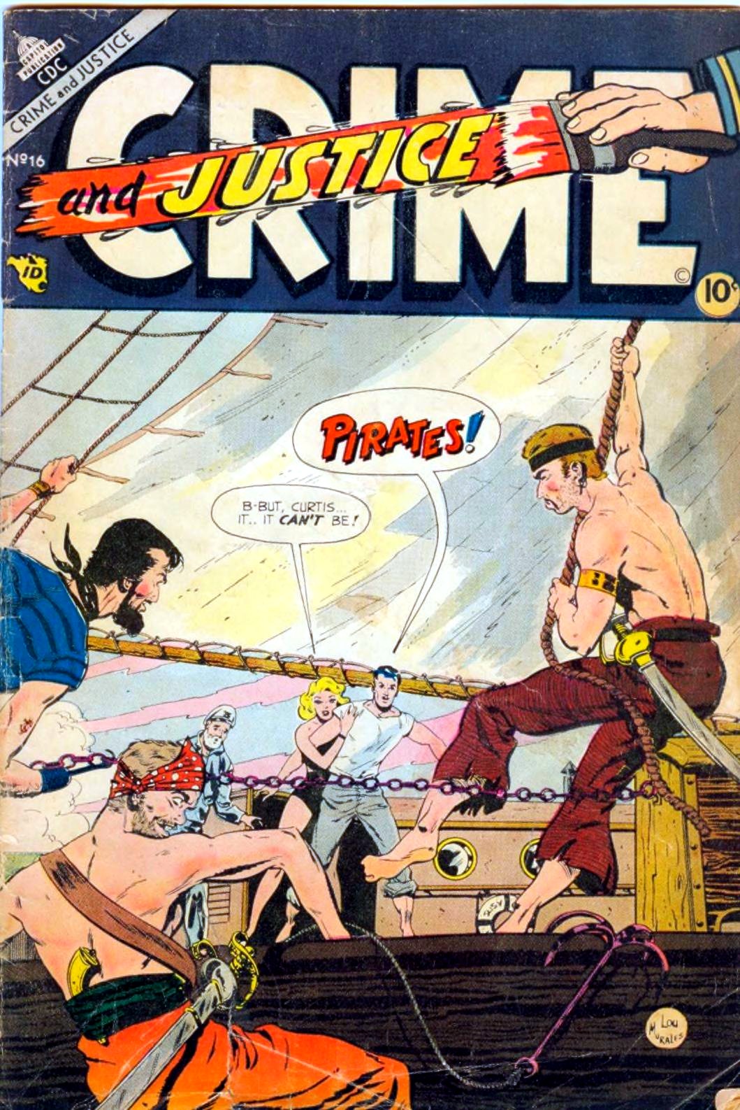 Crime and Justice #16 cover