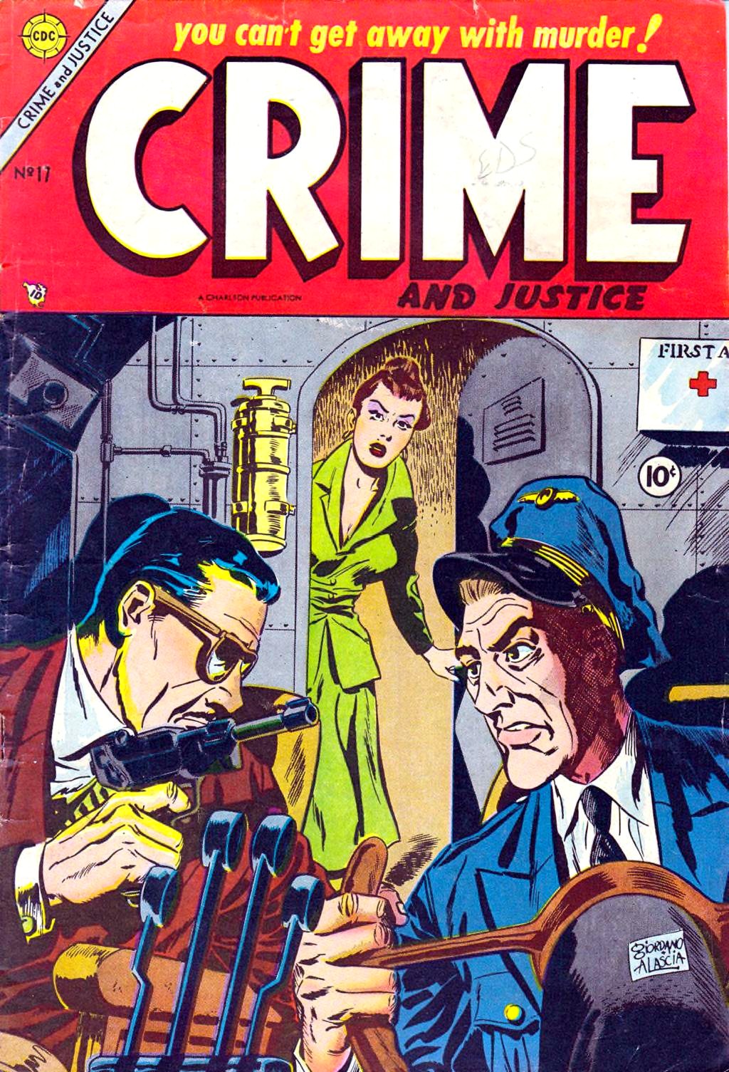 Crime and Justice #17 cover