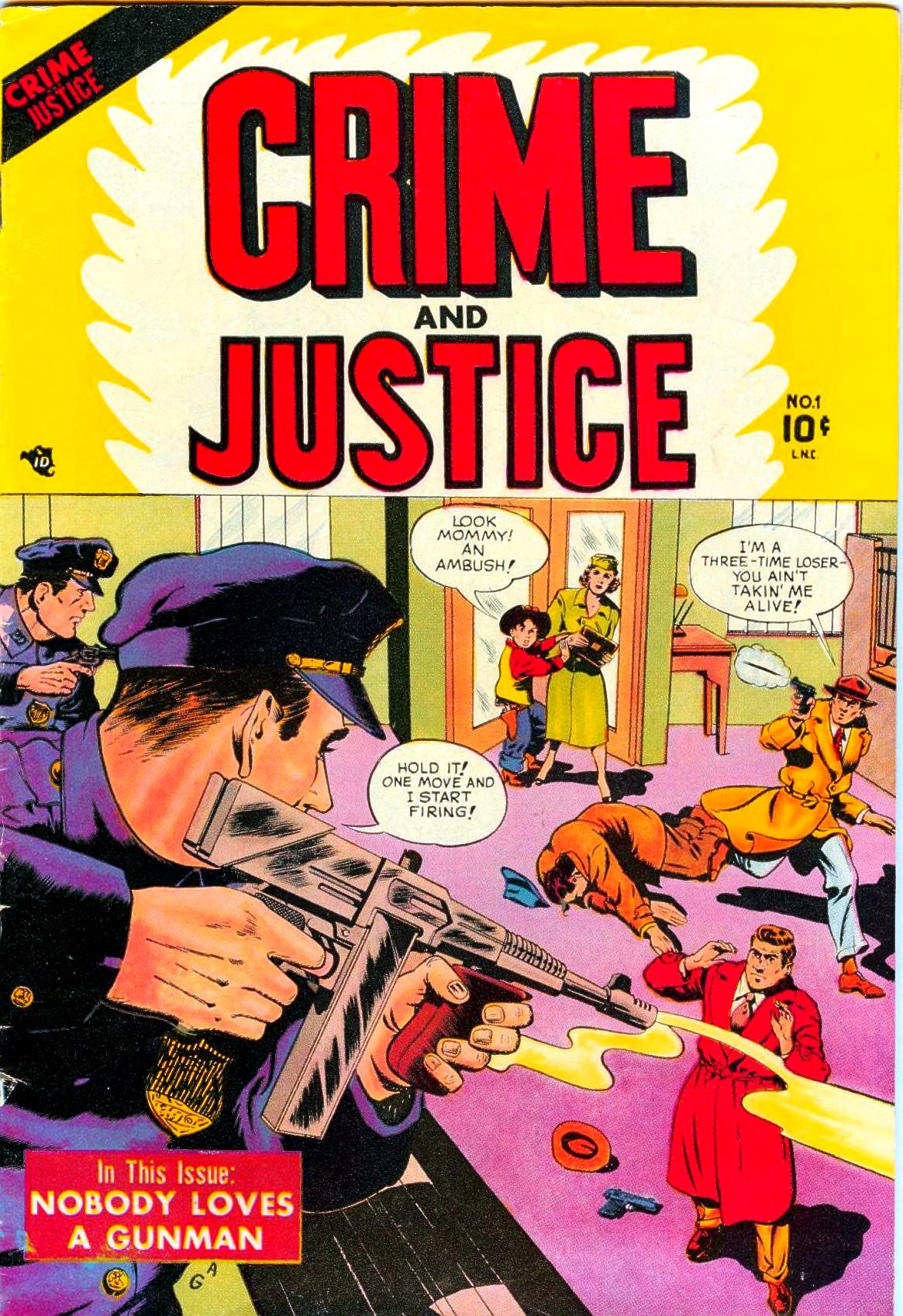 Crime and Justice #18 cover