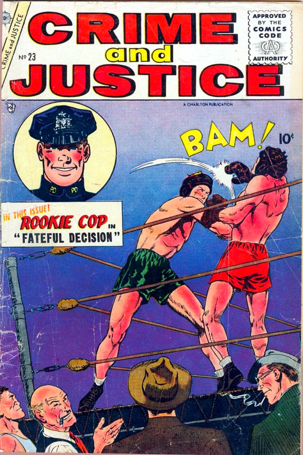 Crime and Justice #23 cover