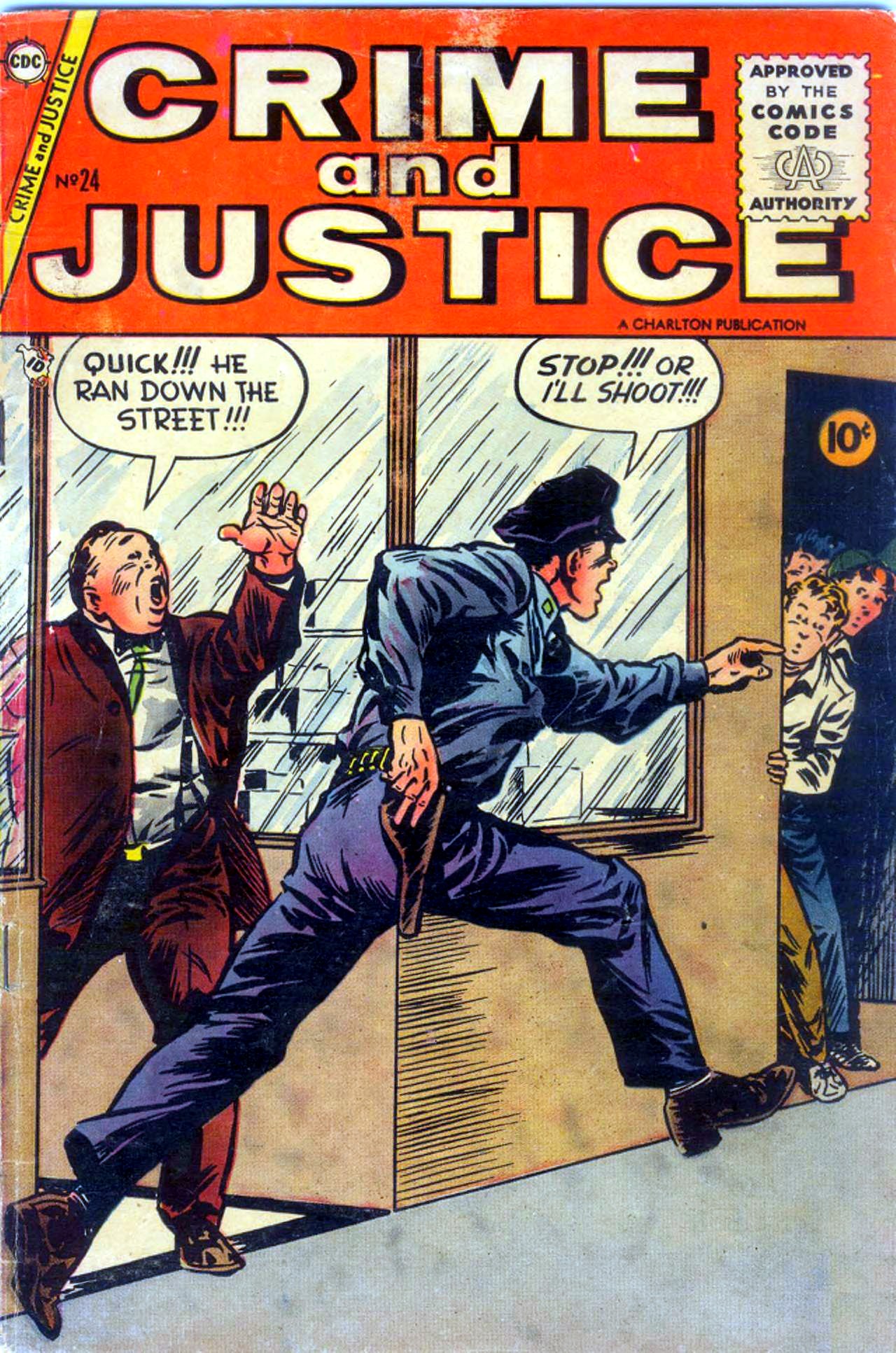 Crime and Justice #24 cover