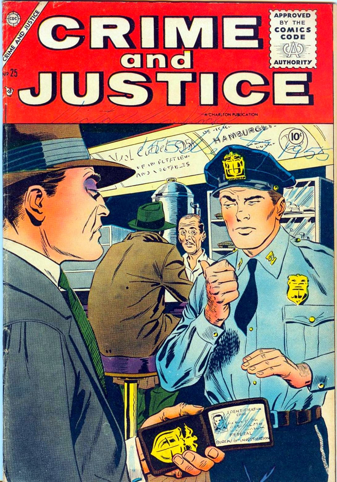 Crime and Justice #25 cover