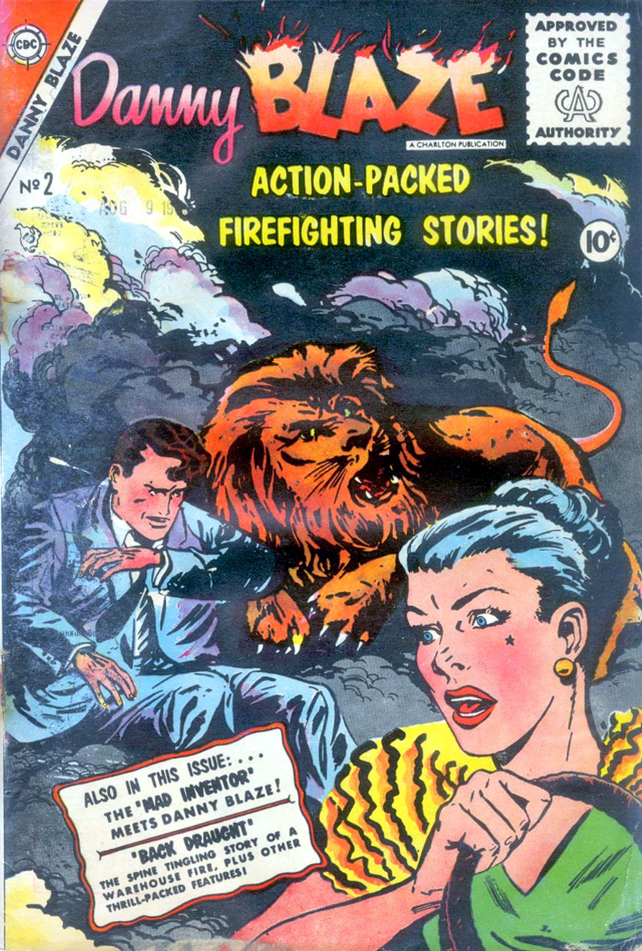 Danny Blaze #2 cover