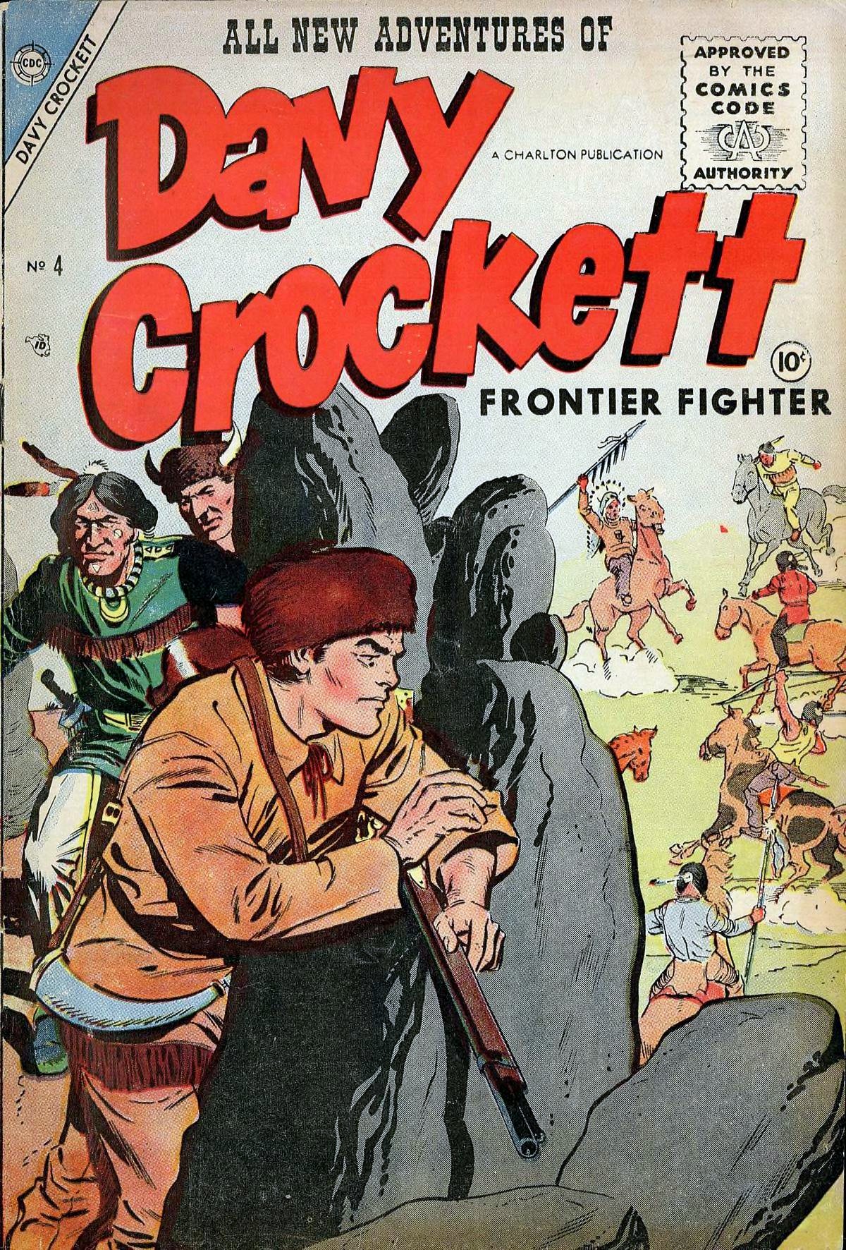 Davy Crockett #4 cover