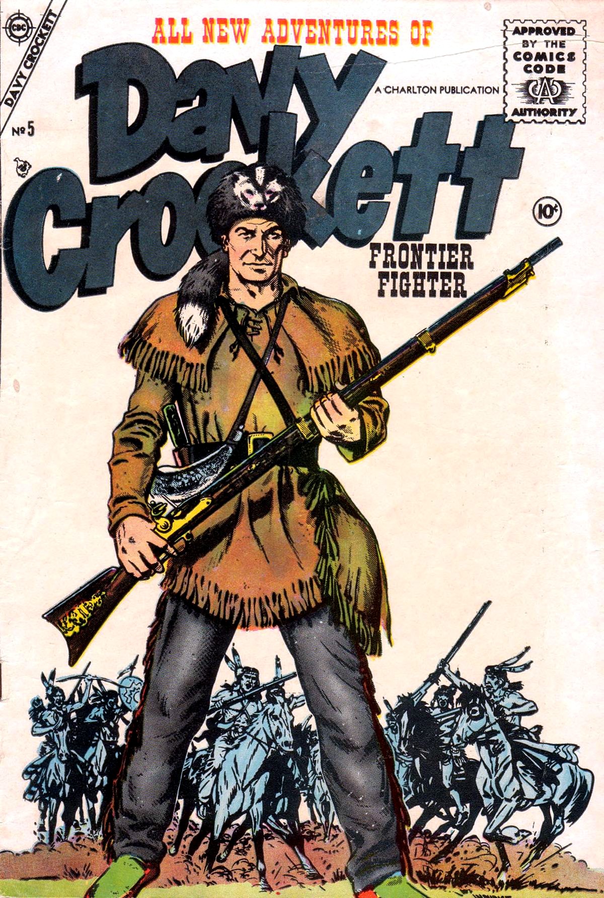 Davy Crockett #5 cover