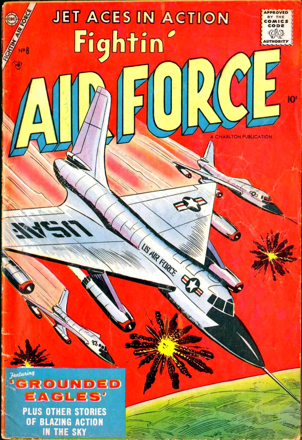 Fightin' Air Force #8 cover