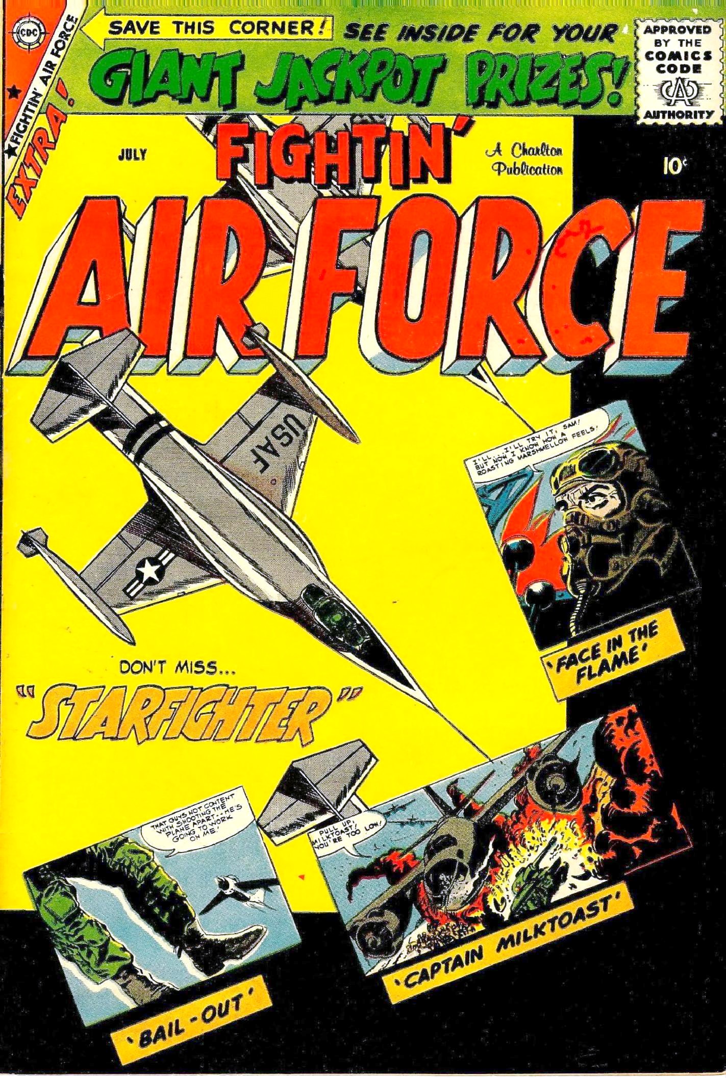 Fightin' Air Force #16 cover