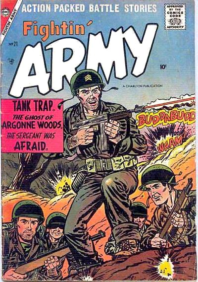 Fightin' Army #21 cover