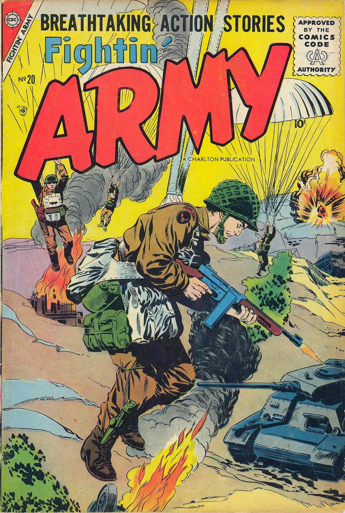Fightin' Army #26 cover