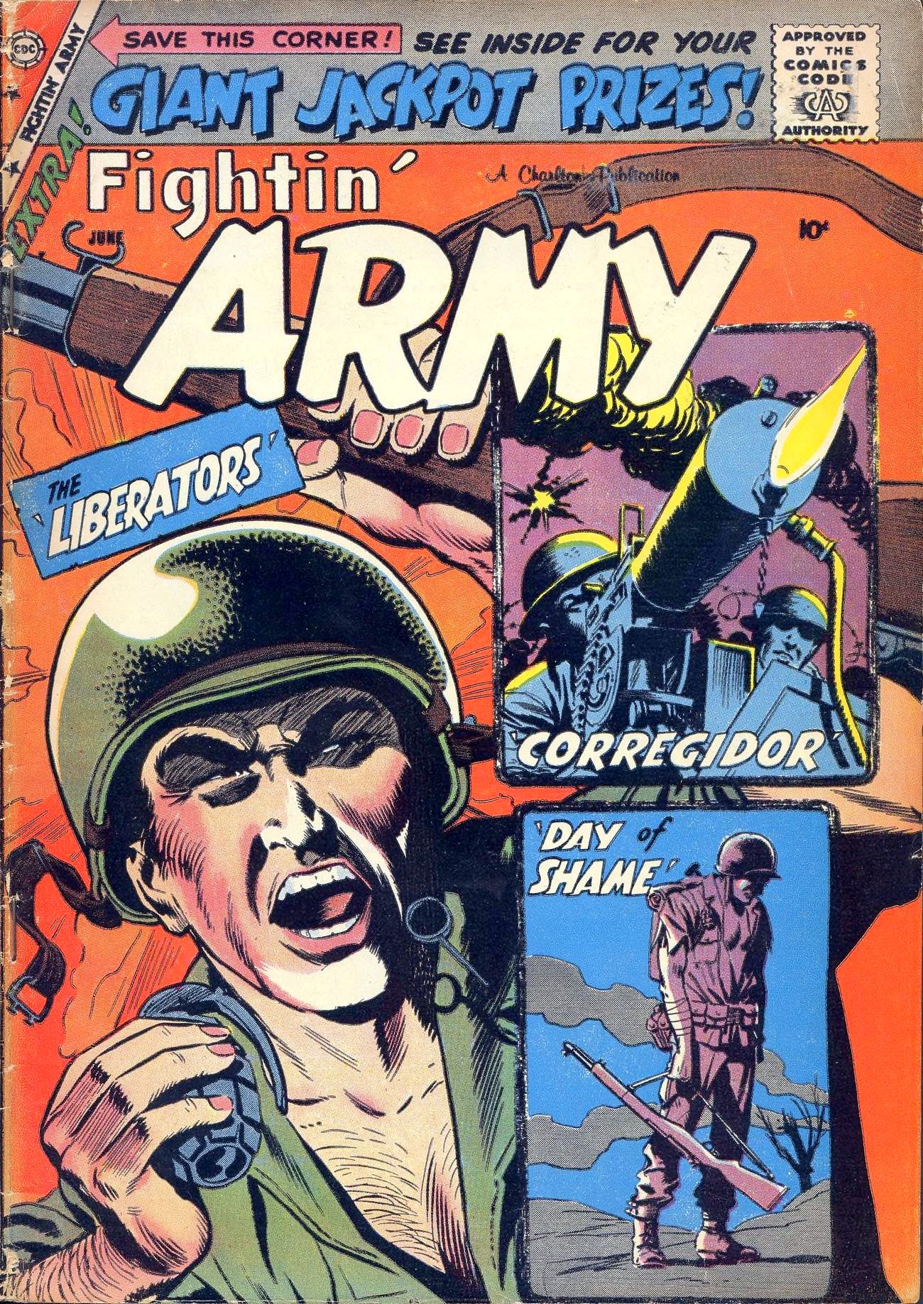 Fightin' Army #30 cover