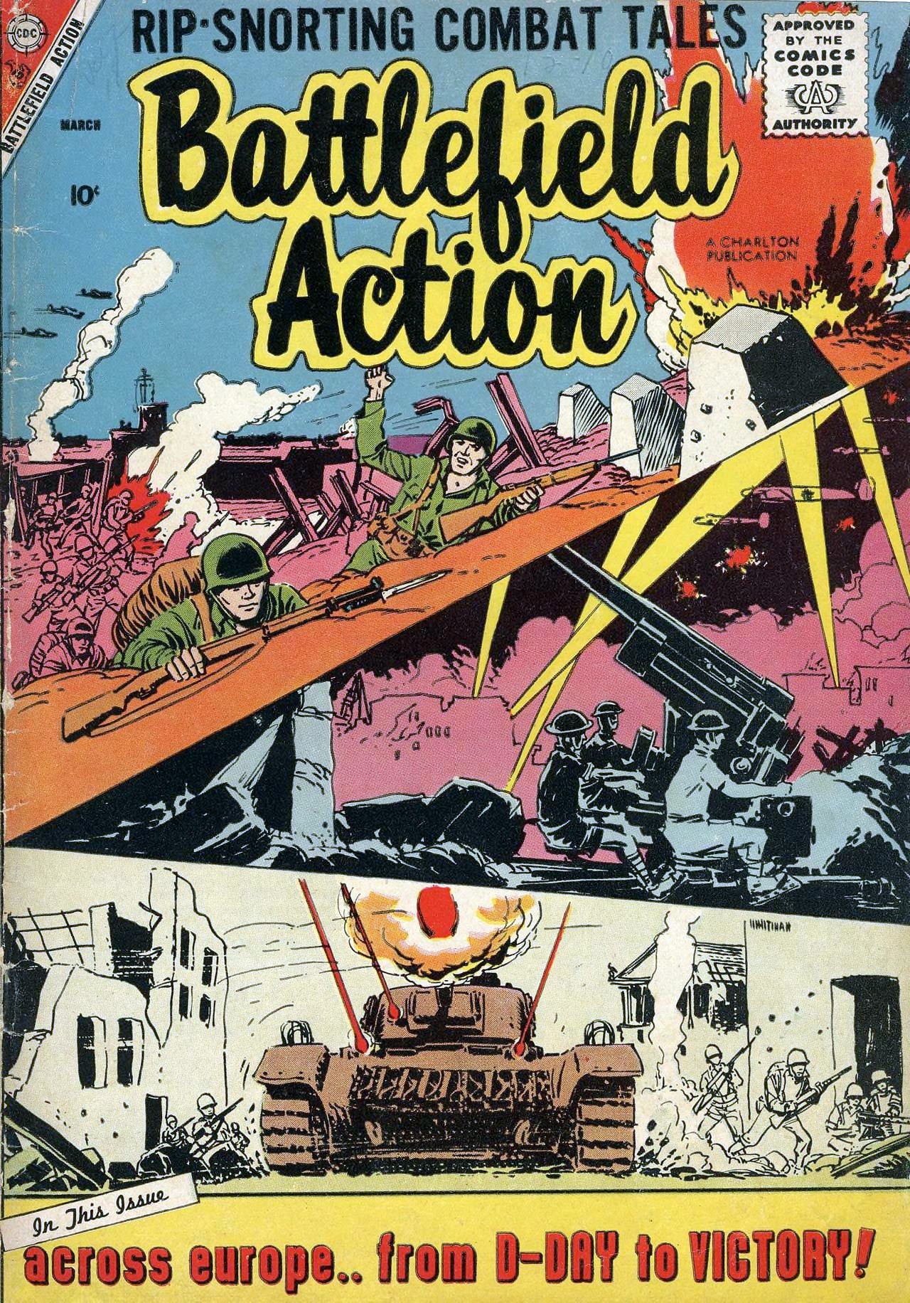 Battlefield Action #18 cover