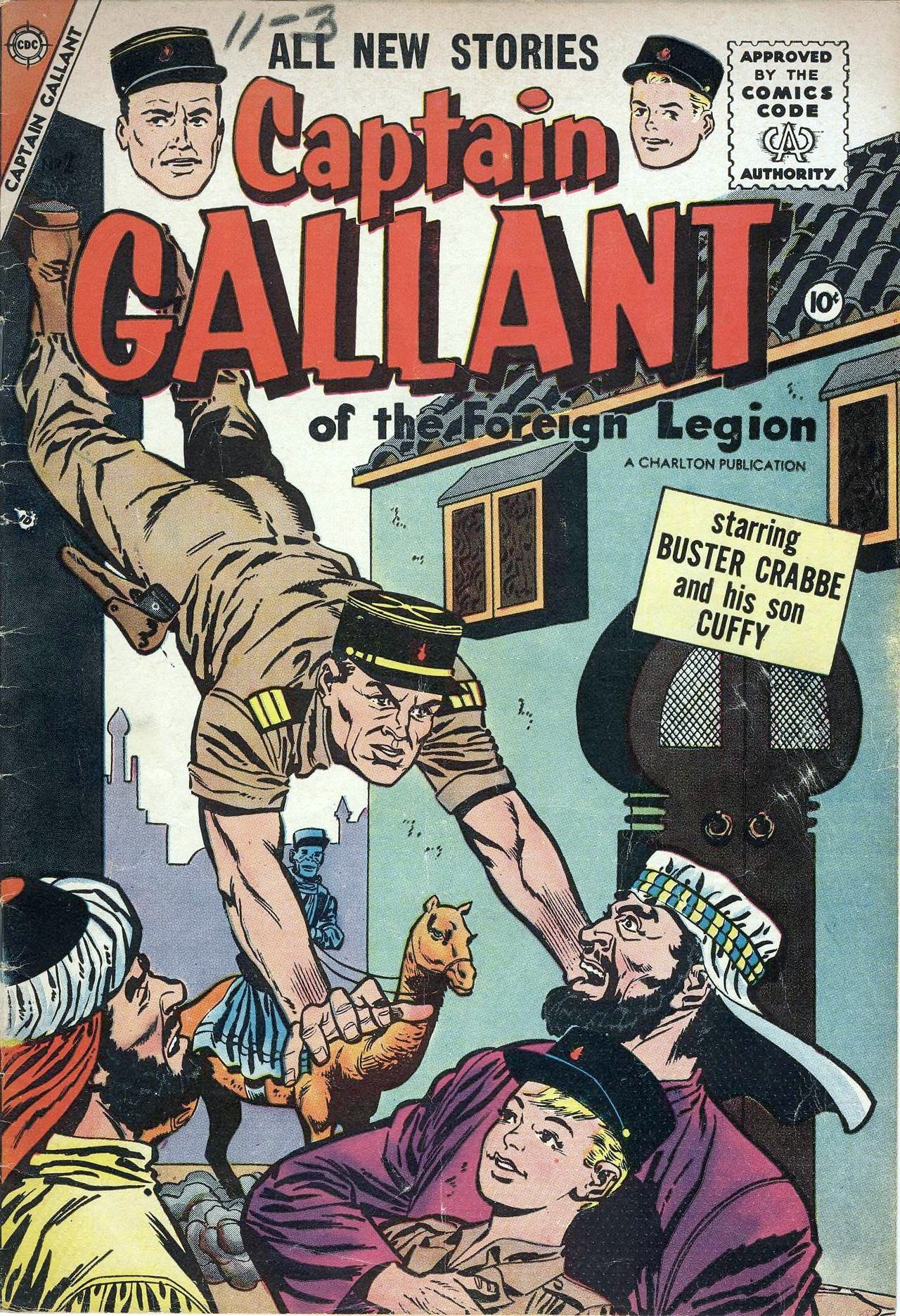 Captain Gallant #2 cover