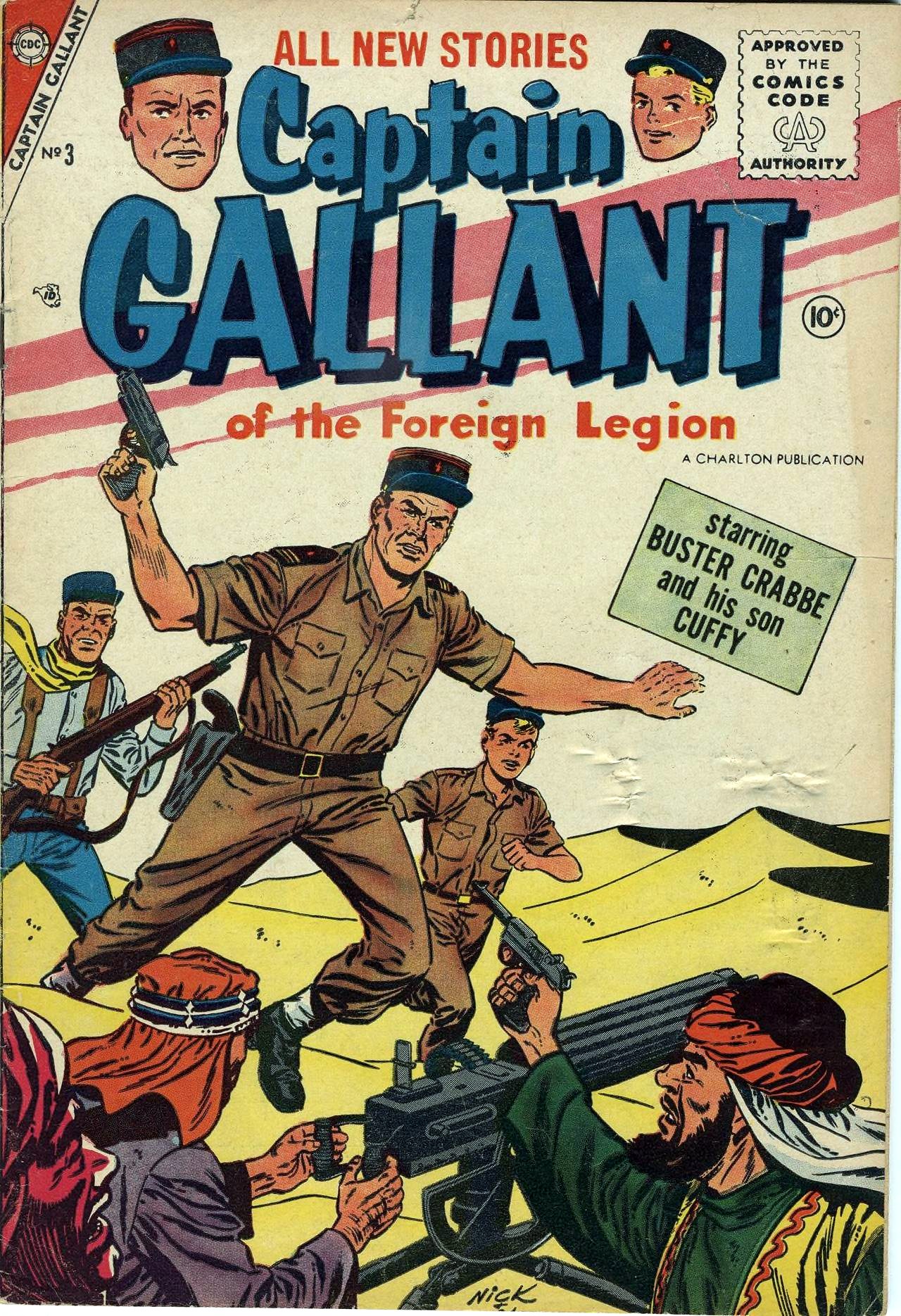 Captain Gallant #3 cover