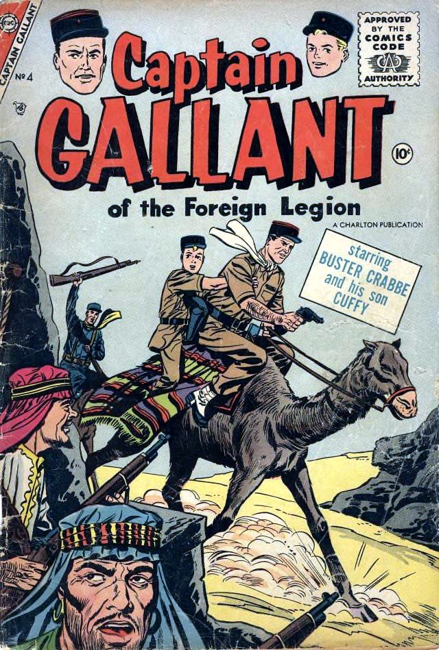 Captain Gallant #4 cover