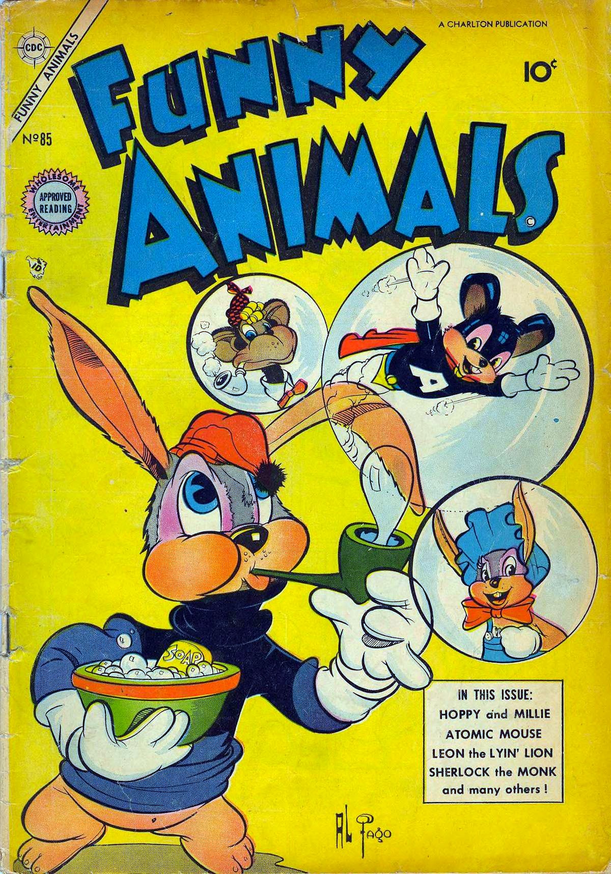 Funny Animals #85 cover