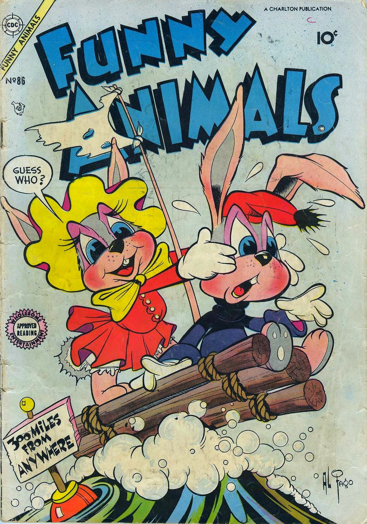 Funny Animals #86 cover