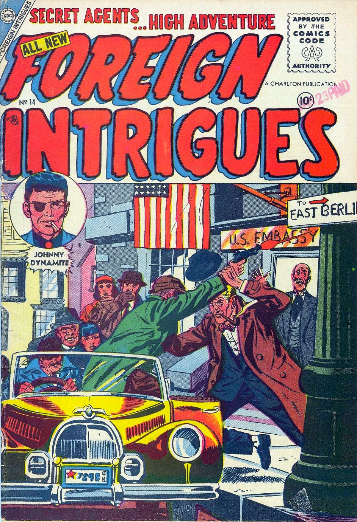 Foreign Intrigues #14 cover
