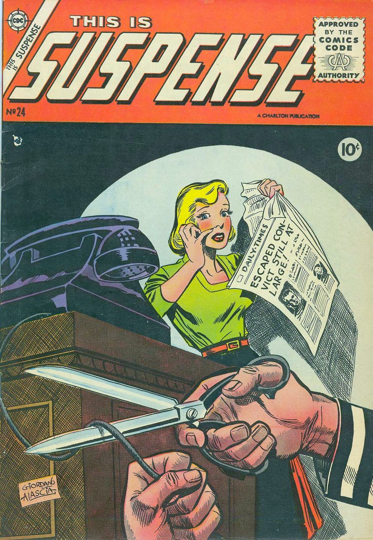 This Is Suspense #24 cover