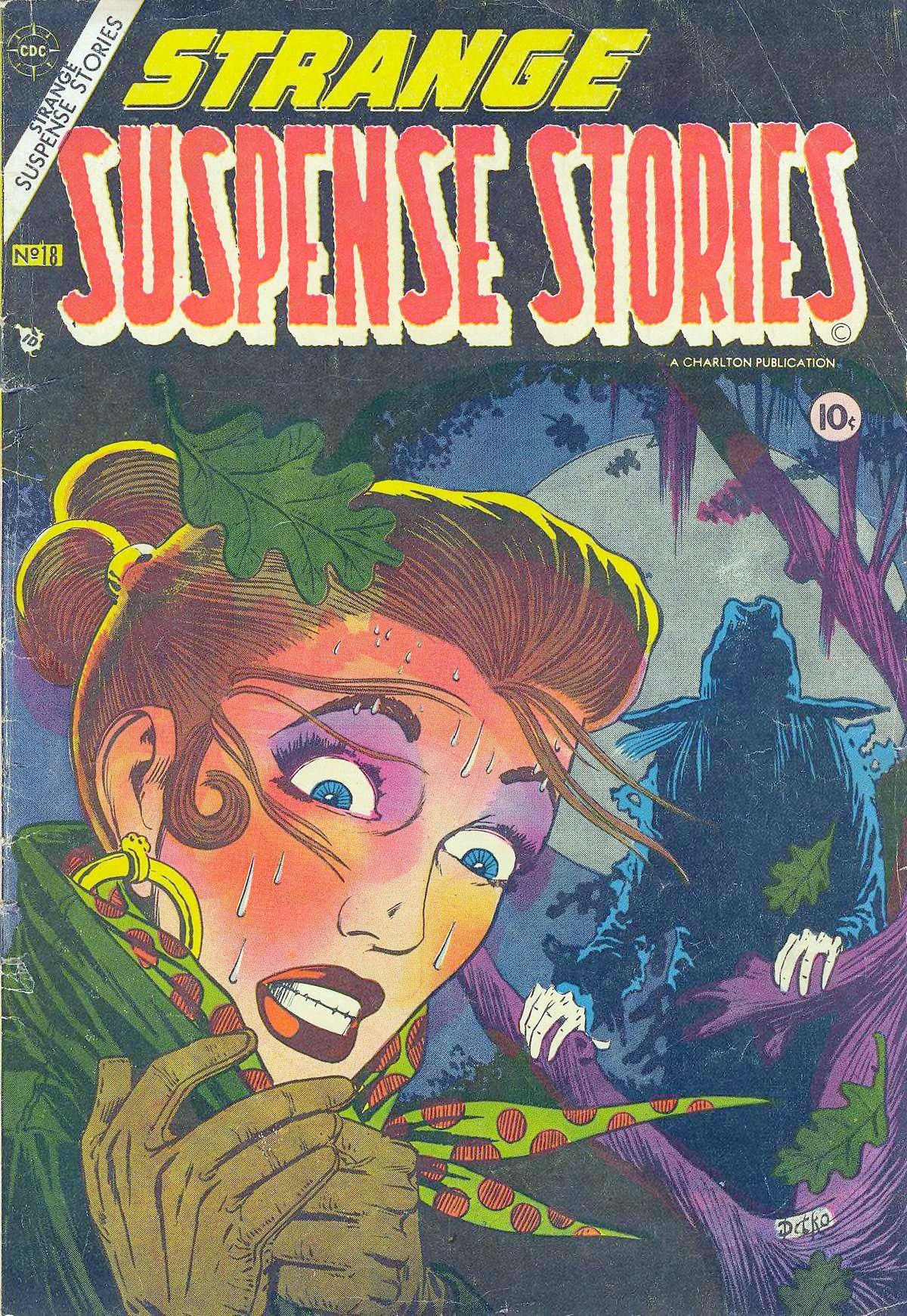 Strange Suspense Stories #18 cover