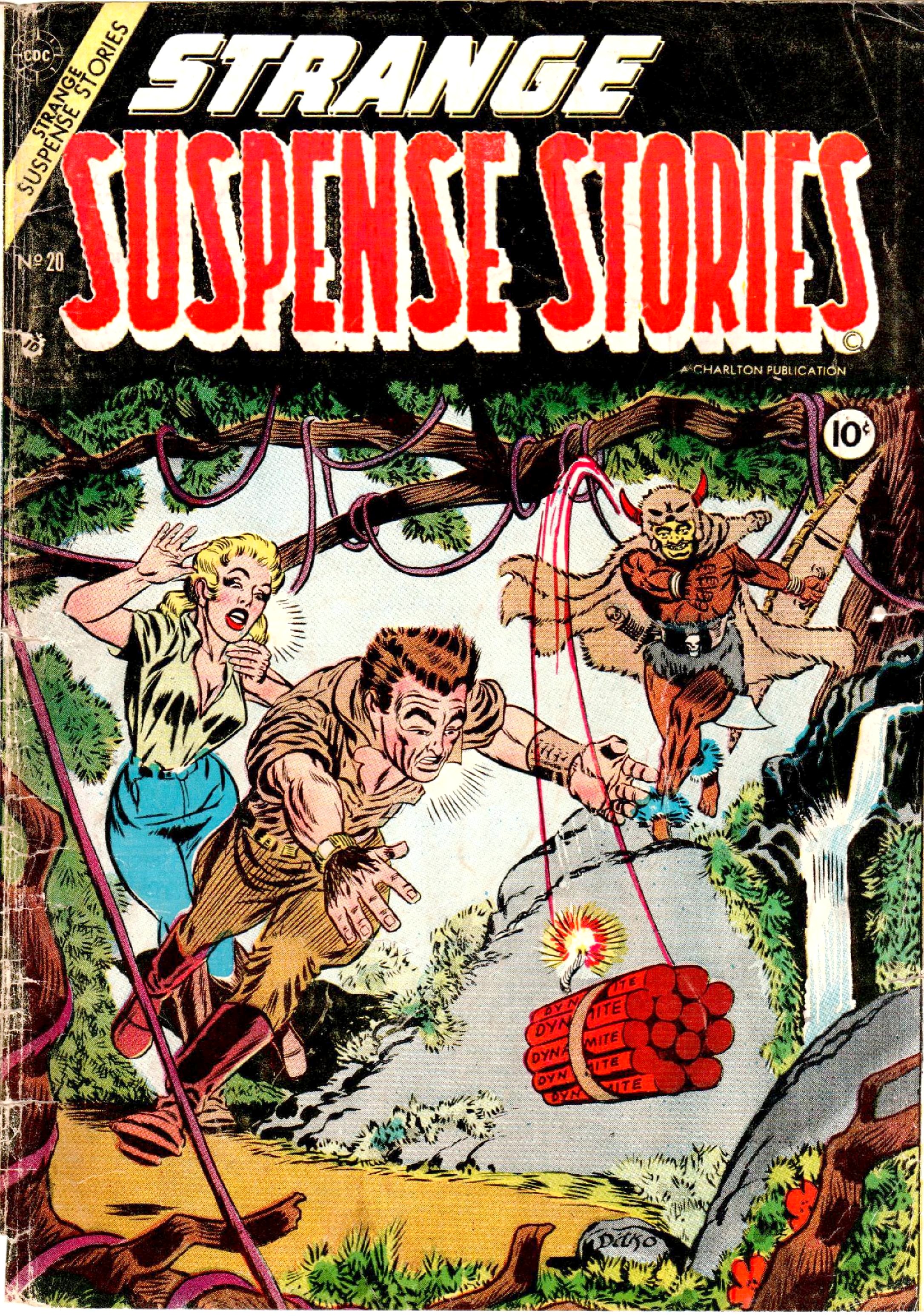 Strange Suspense Stories #20 cover