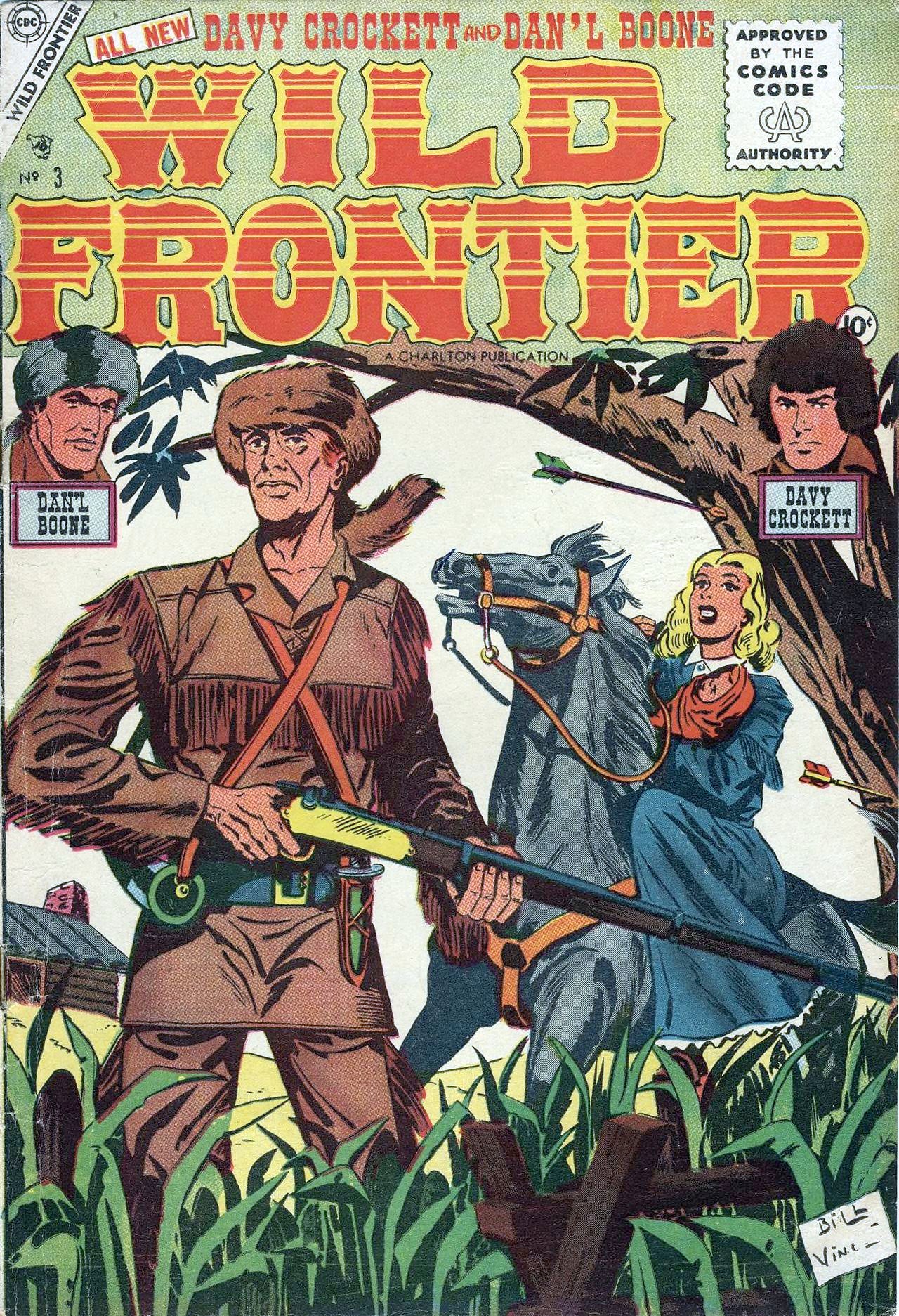 Wild Frontier #3 cover