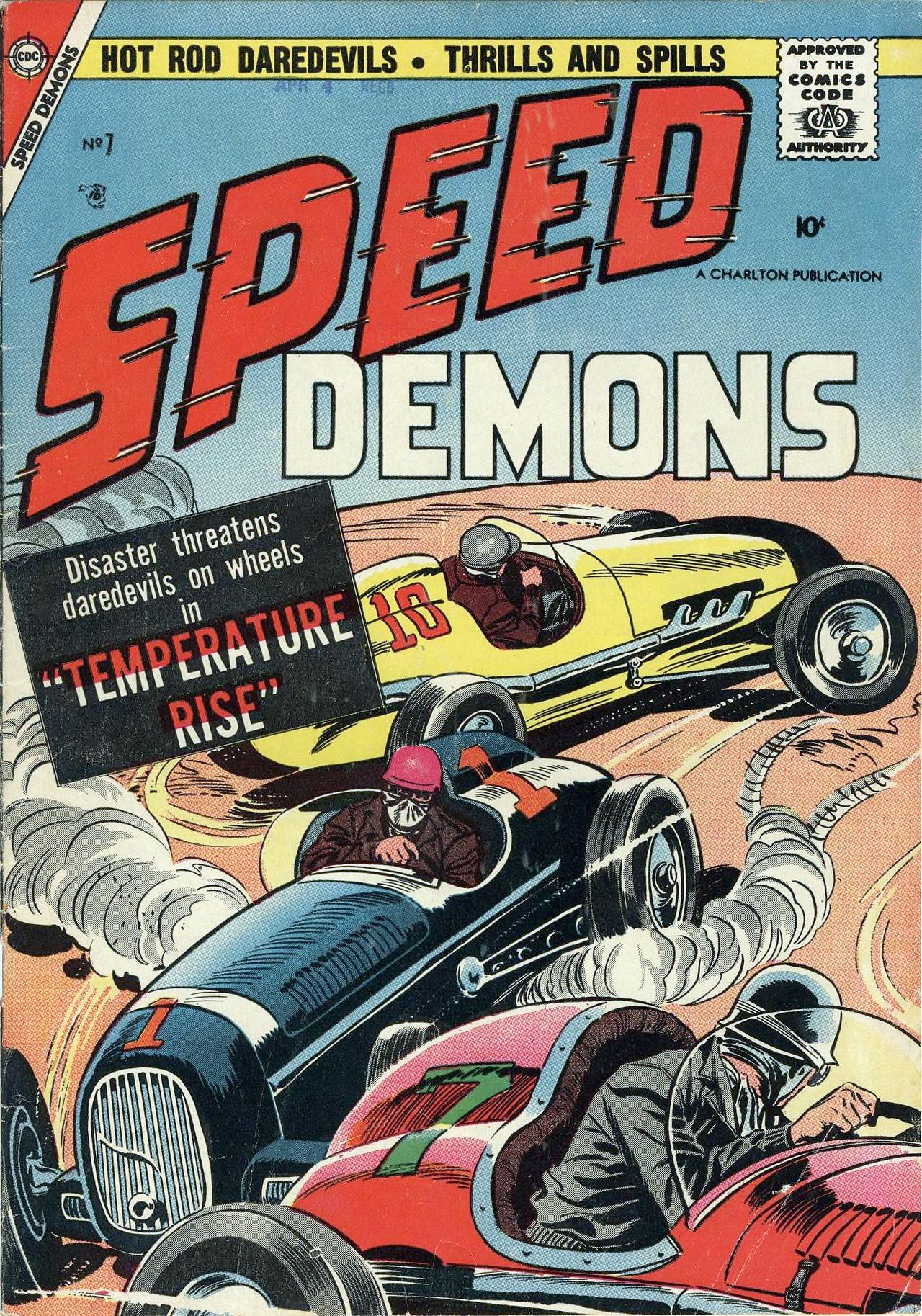 Speed Demons #7 cover