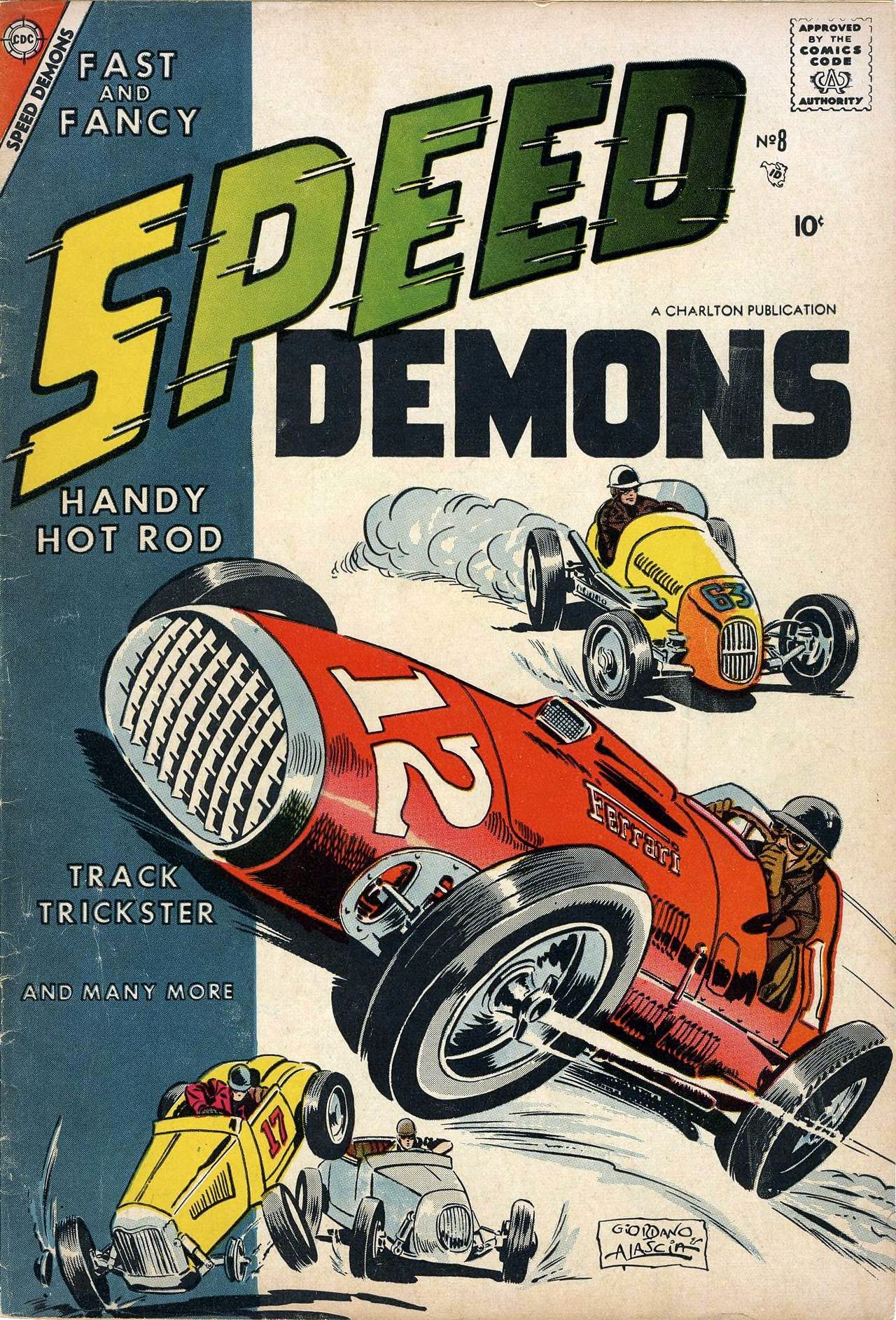 Speed Demons #8 cover