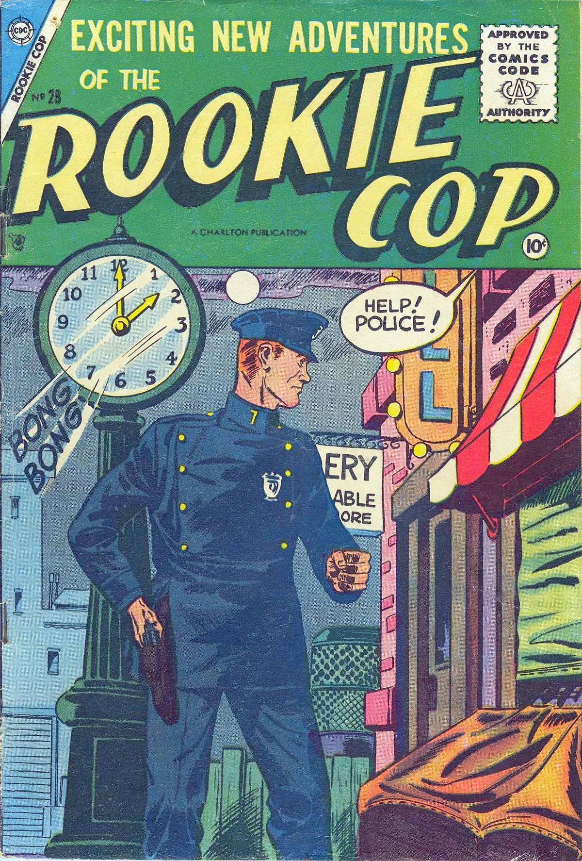 Rookie Cop #28 cover