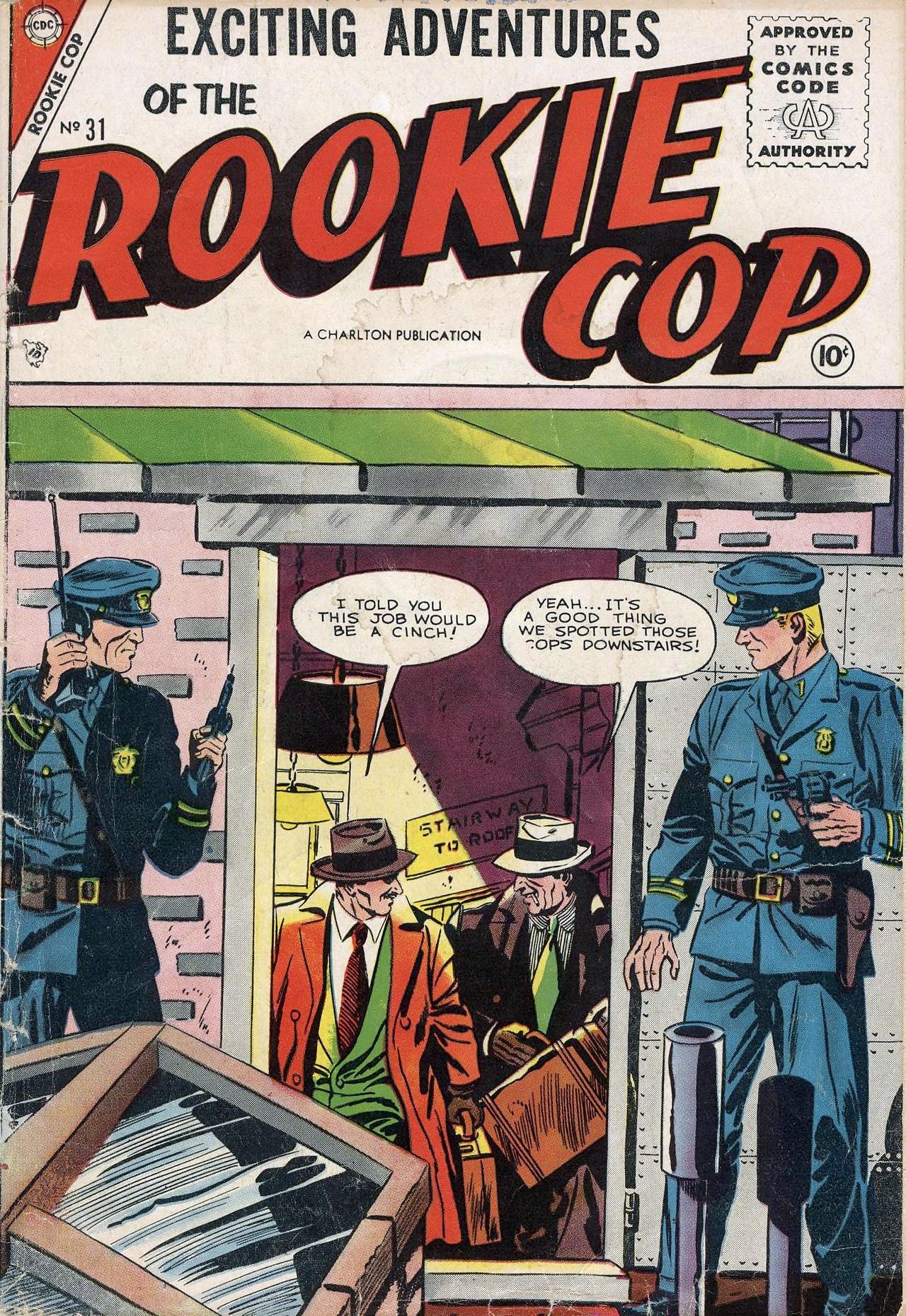 Rookie Cop #31 cover