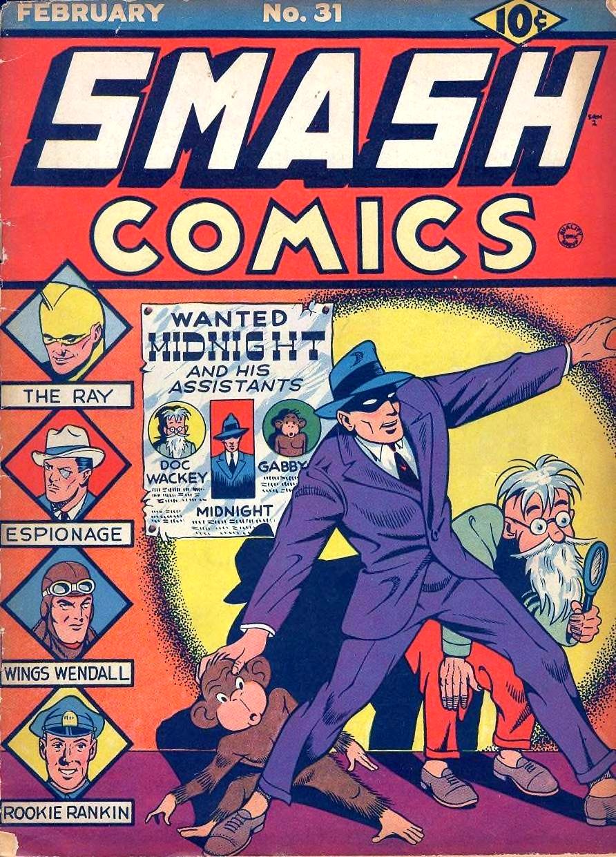 Smash Comics #31 cover