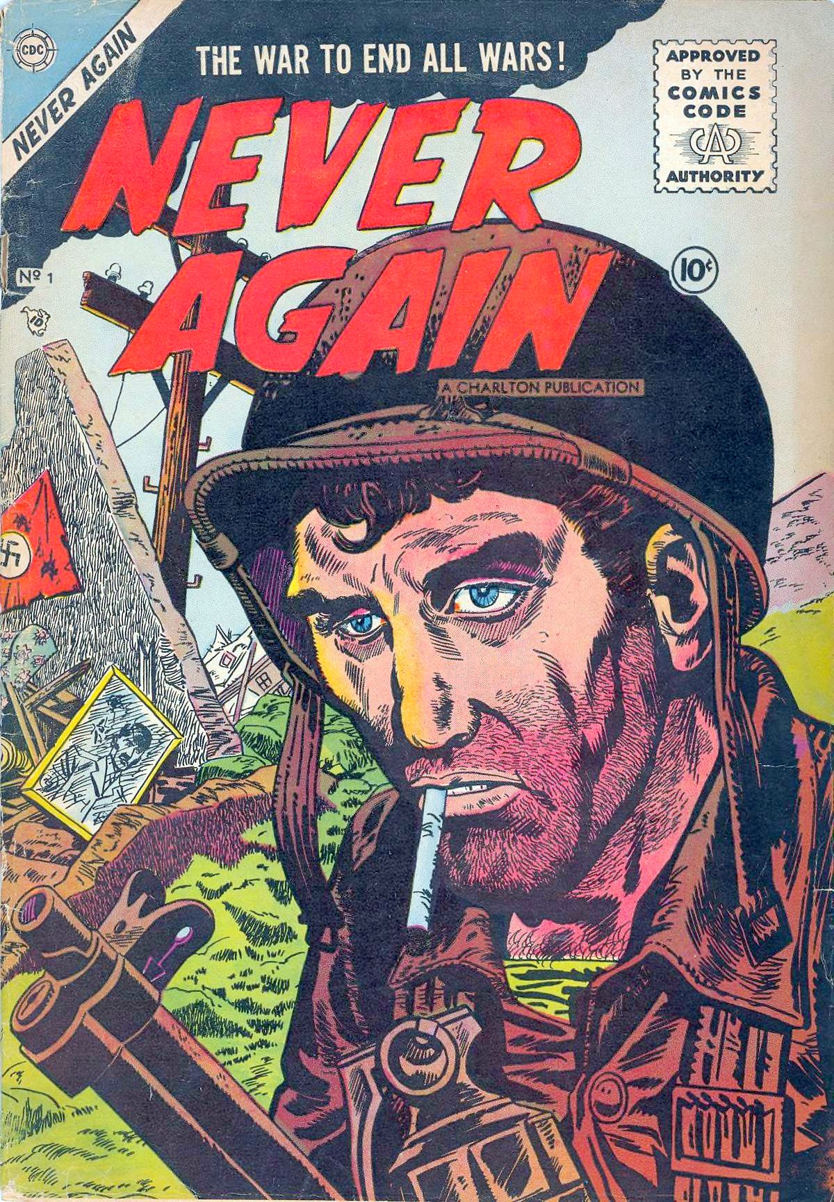 Never Again #1 cover