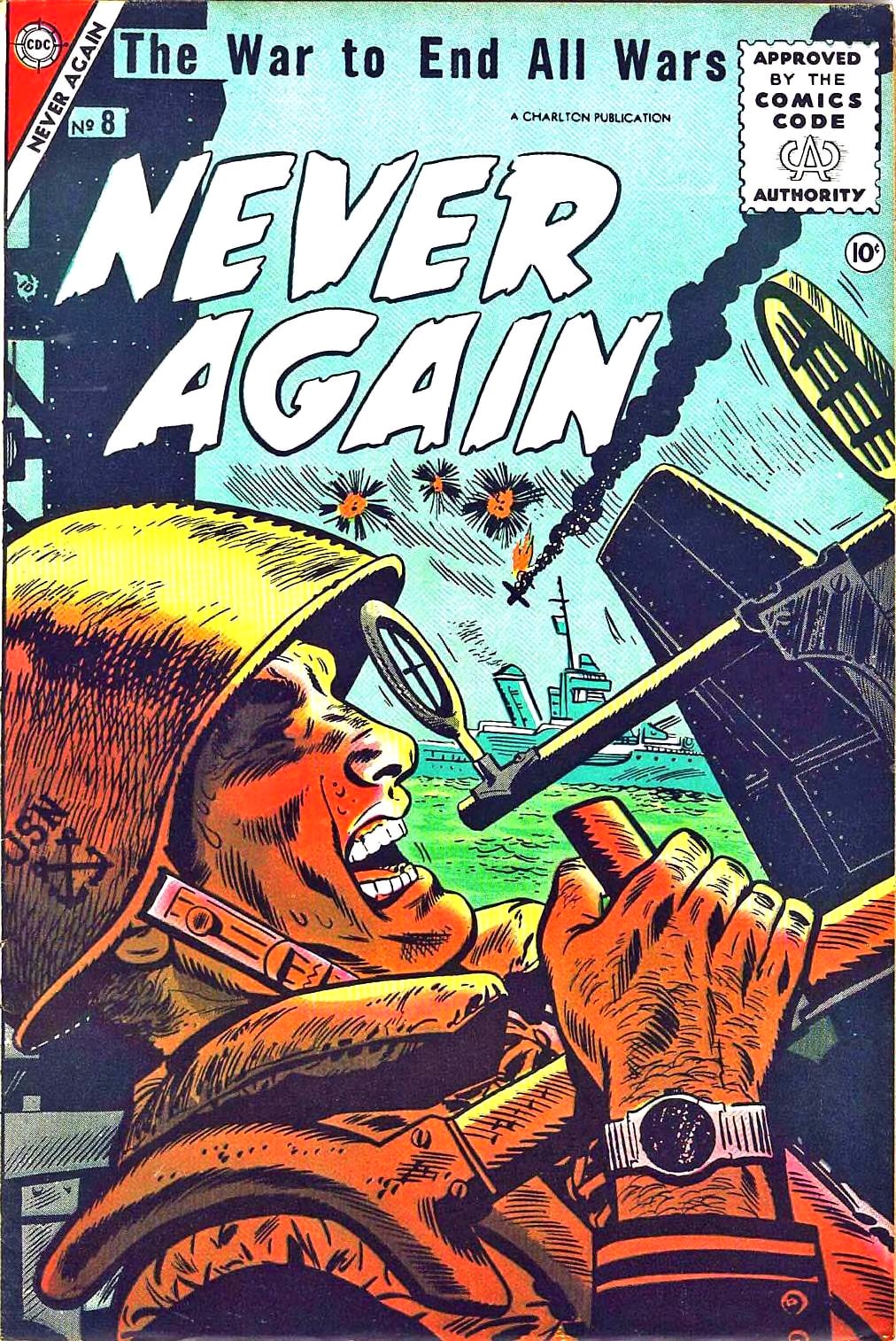 Never Again #8 cover