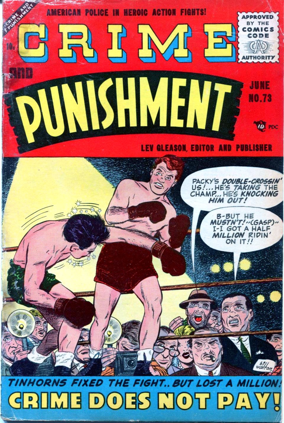 Crime and Punishment #73 cover