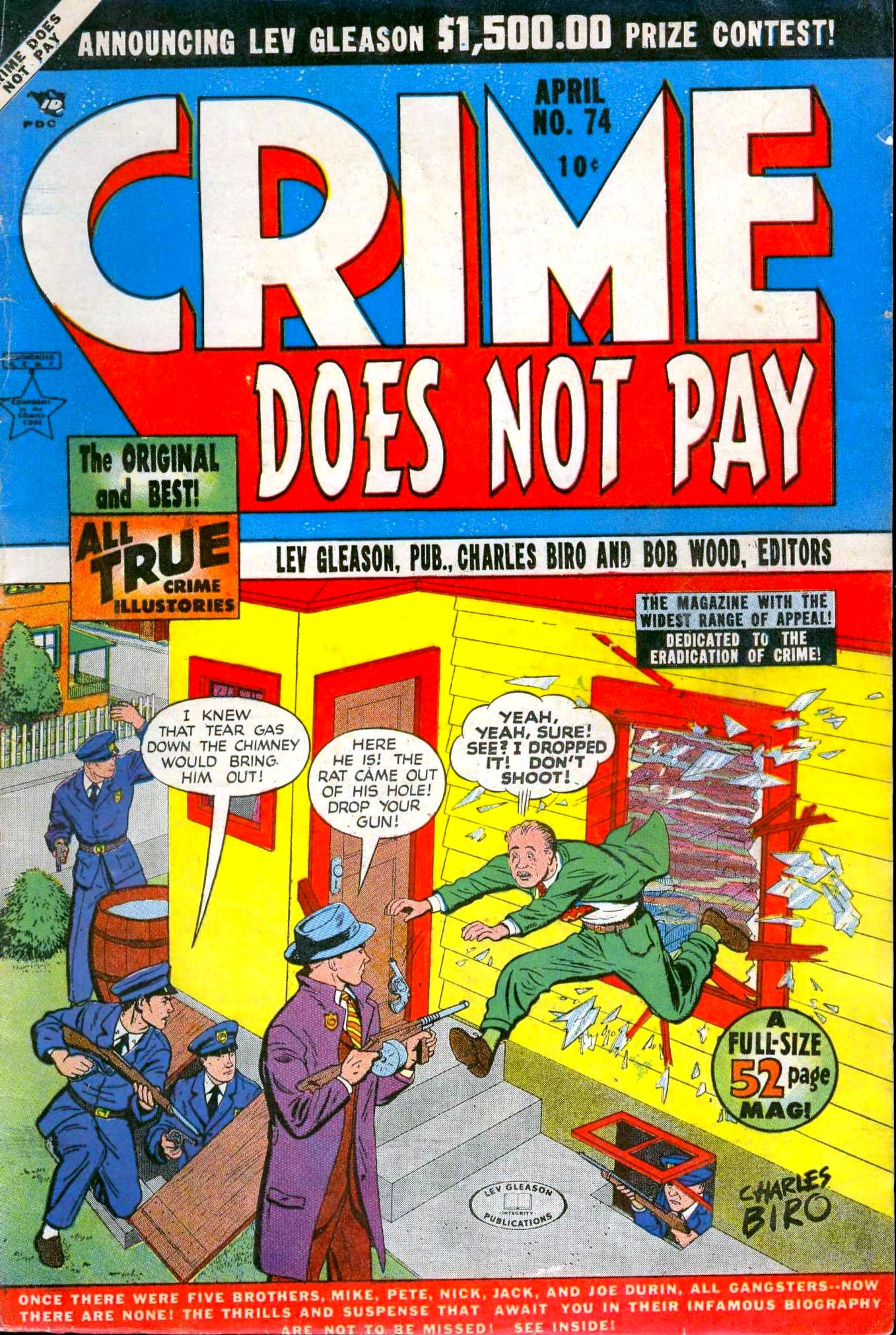 Crime Does Not Pay #74