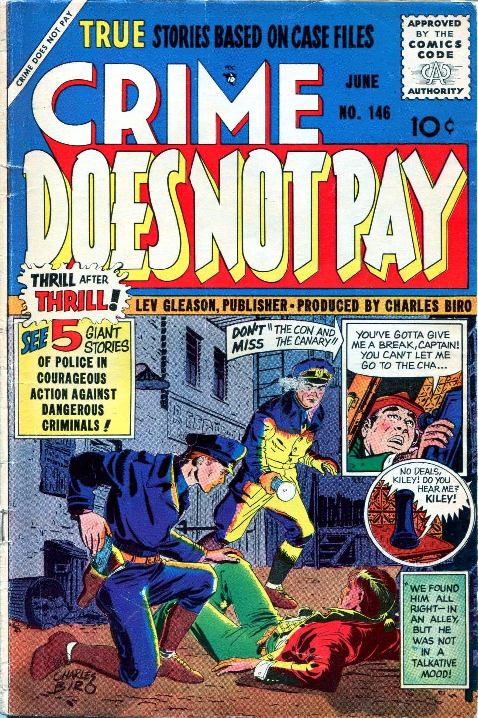 Crime Does Not Pay #146