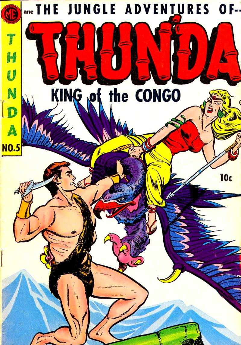 Thun'da, King of the Congo #5 cover
