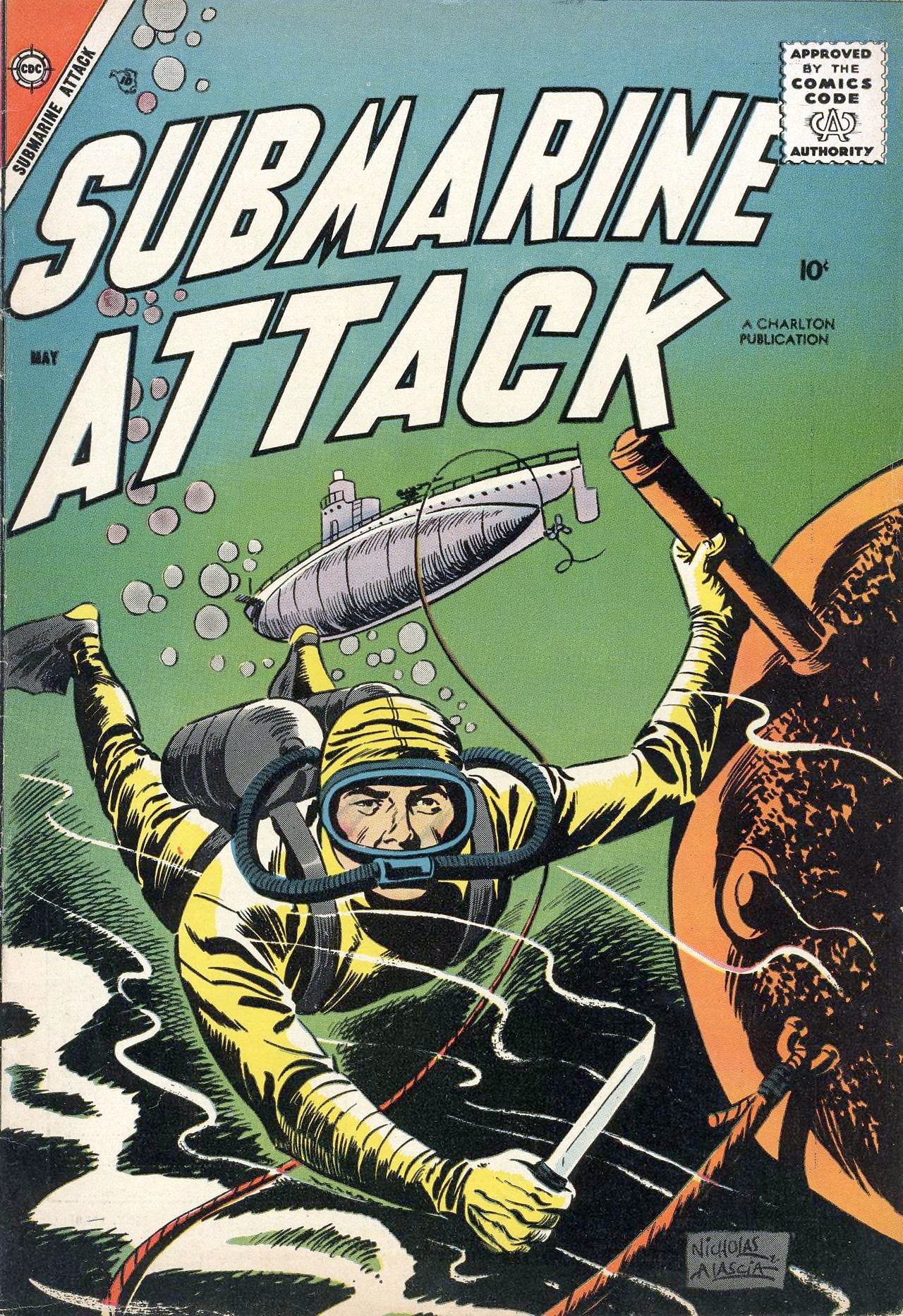 Submarine Attack #11 cover