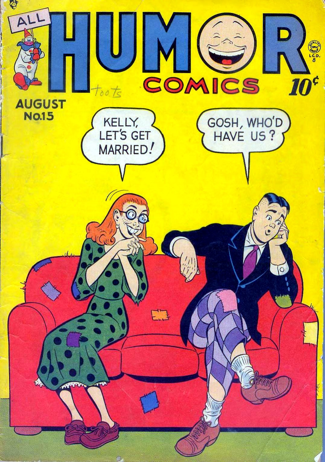 All Humor Comics #15 cover