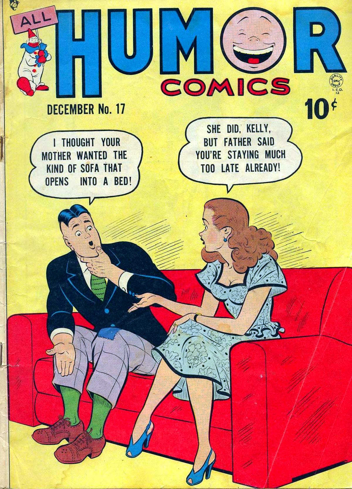 All Humor Comics #17 cover