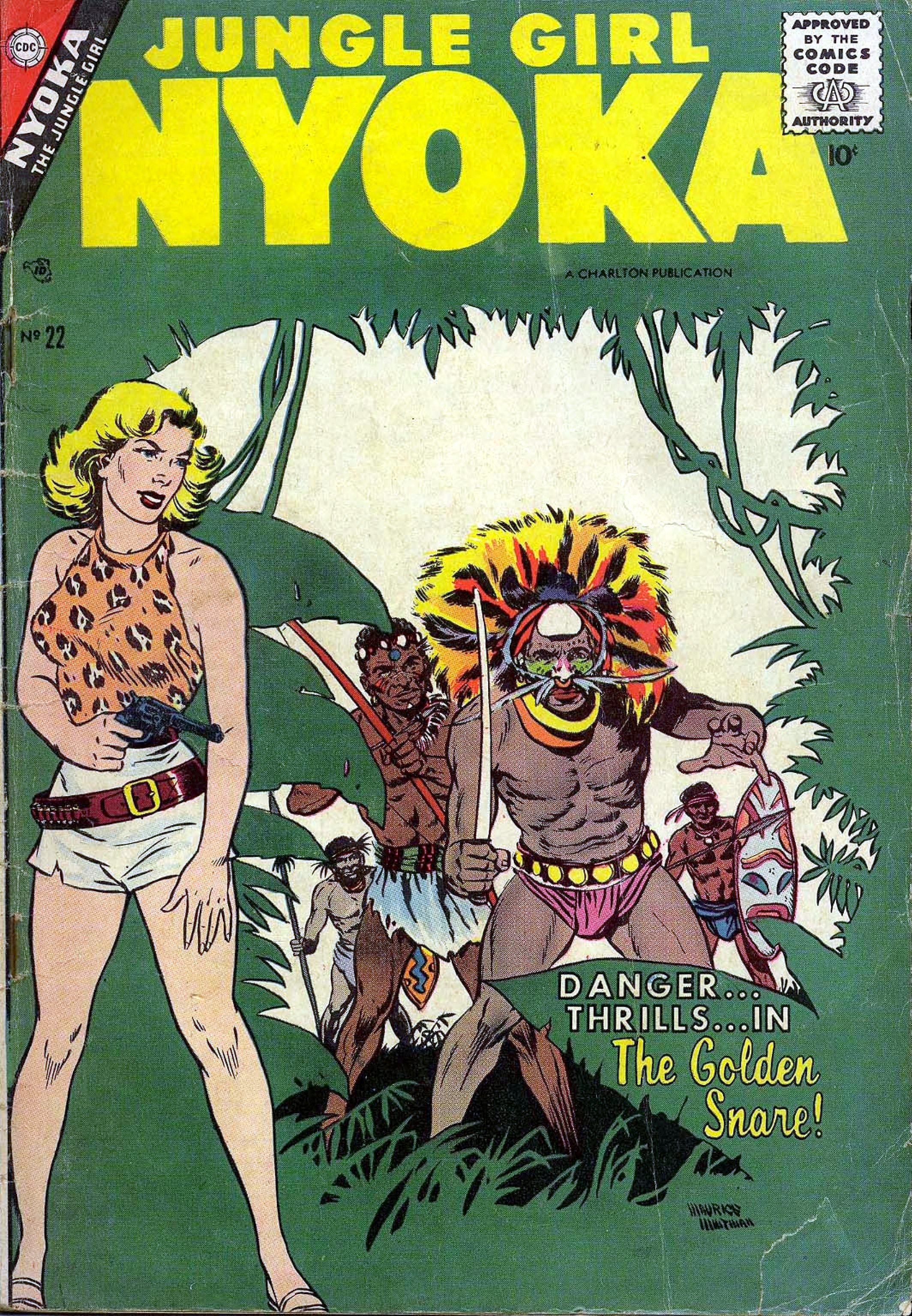Nyoka the Jungle Girl #22