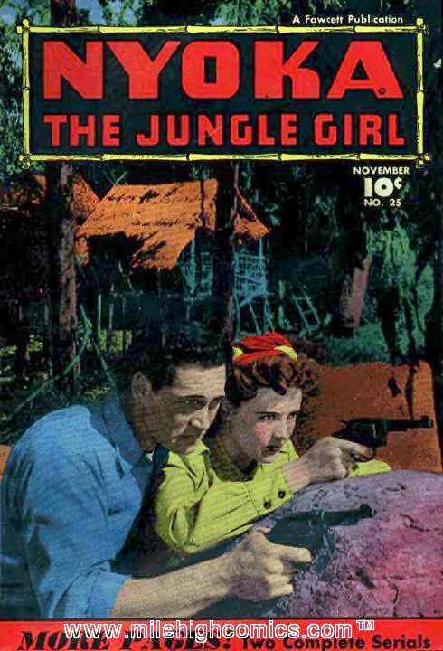 Nyoka the Jungle Girl #25