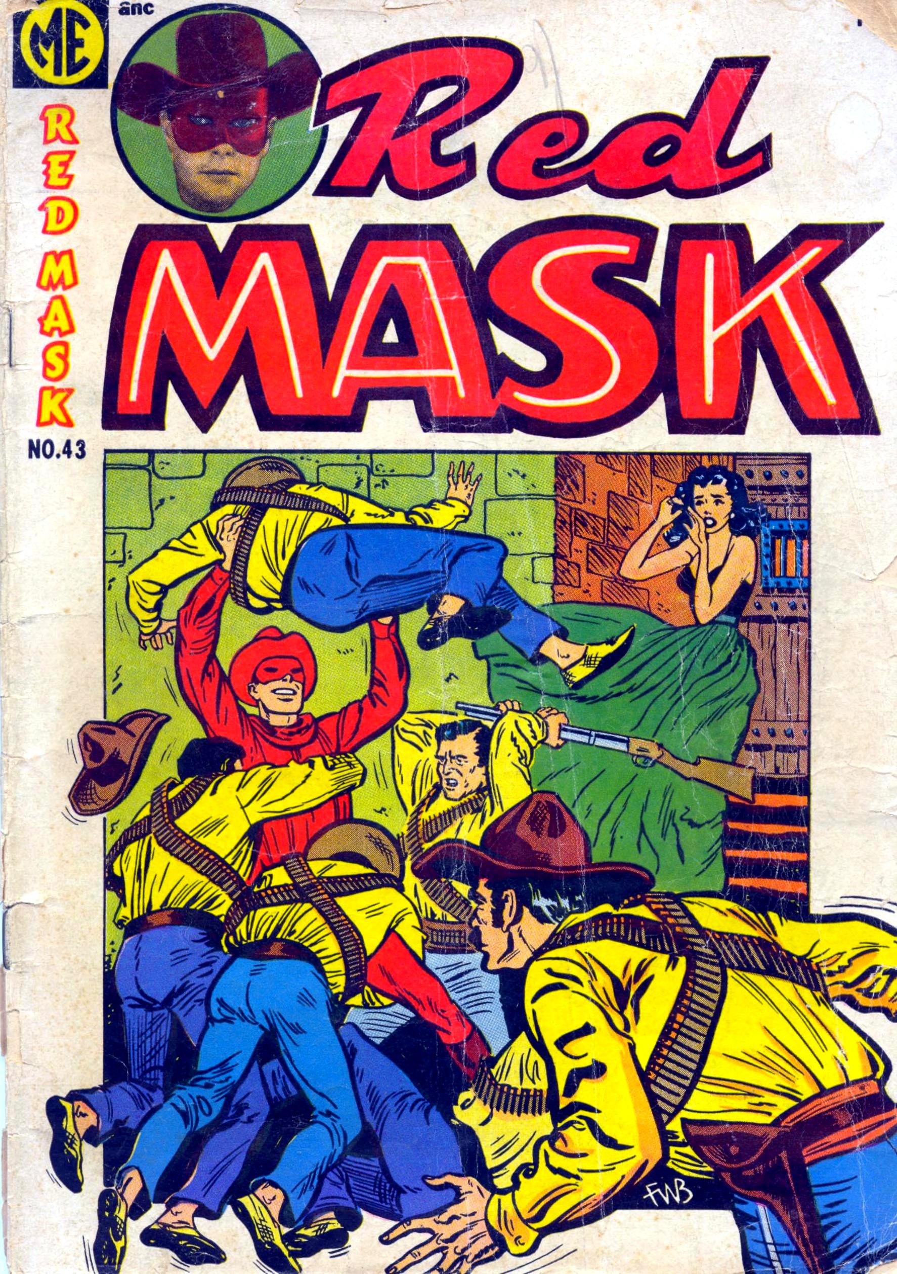 Red Mask #43 cover