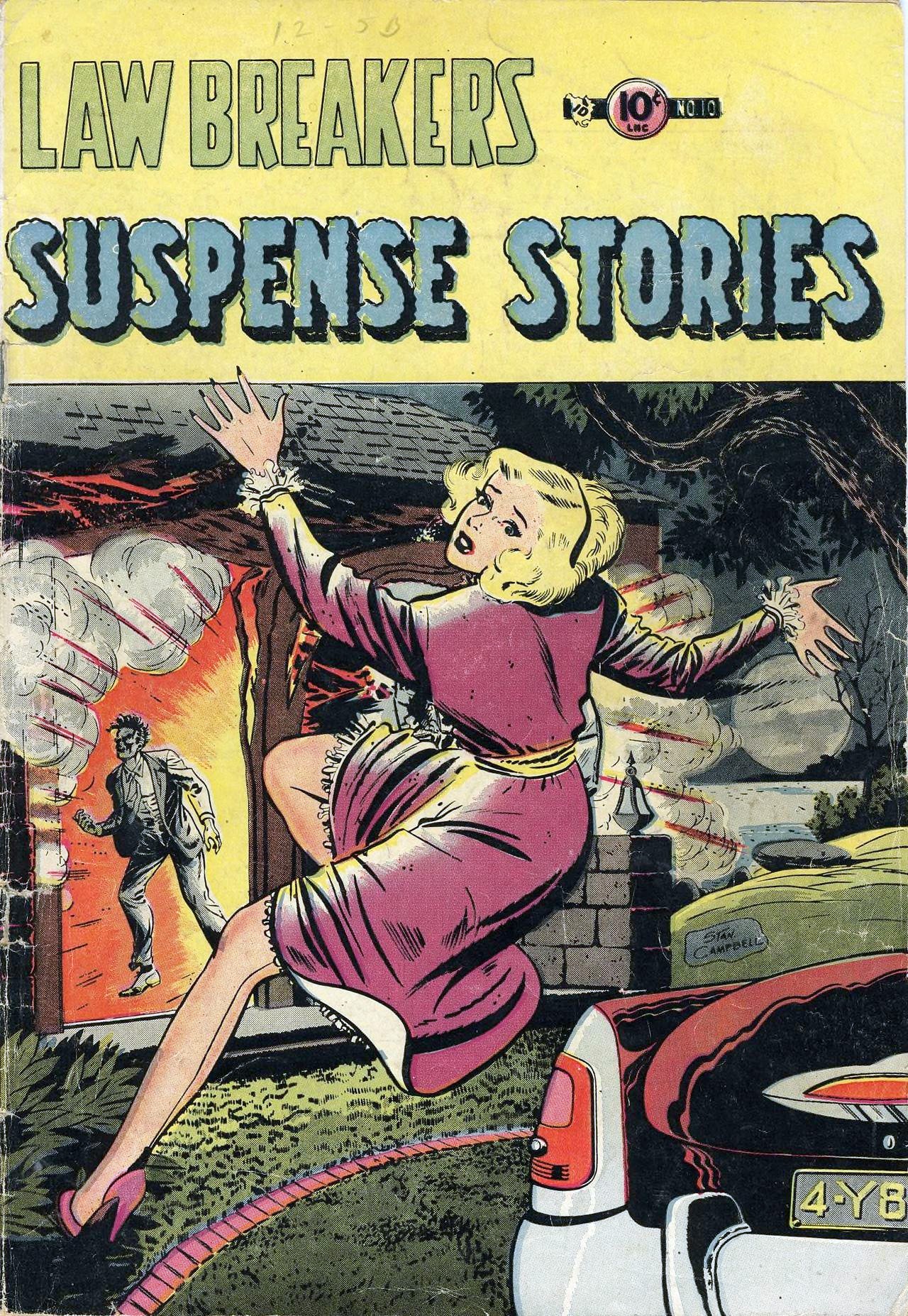 Lawbreakers Suspense Stories #10