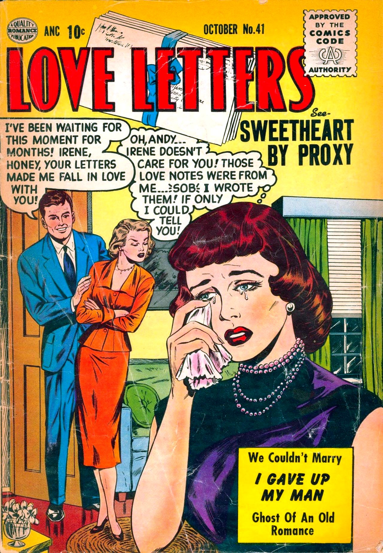 Love Letters #41 cover