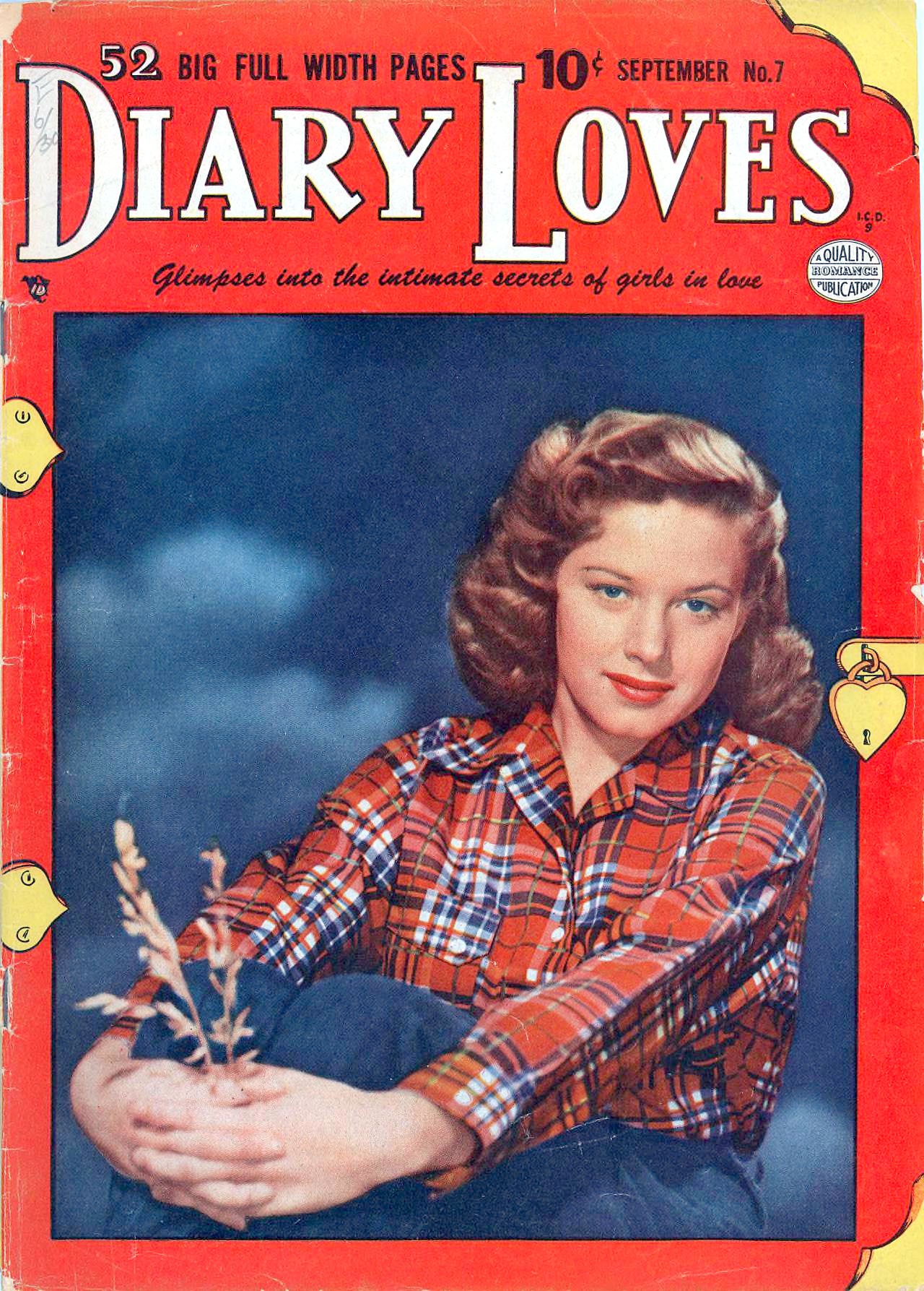 Diary Loves #7 cover