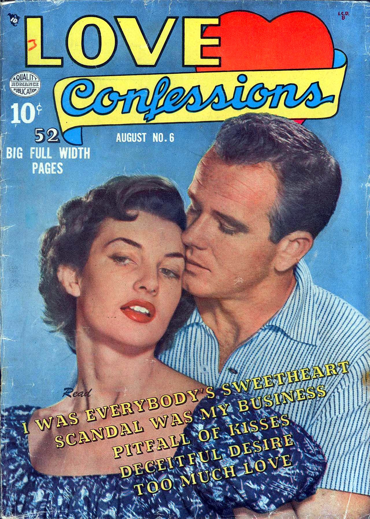 Love Confessions #6 cover