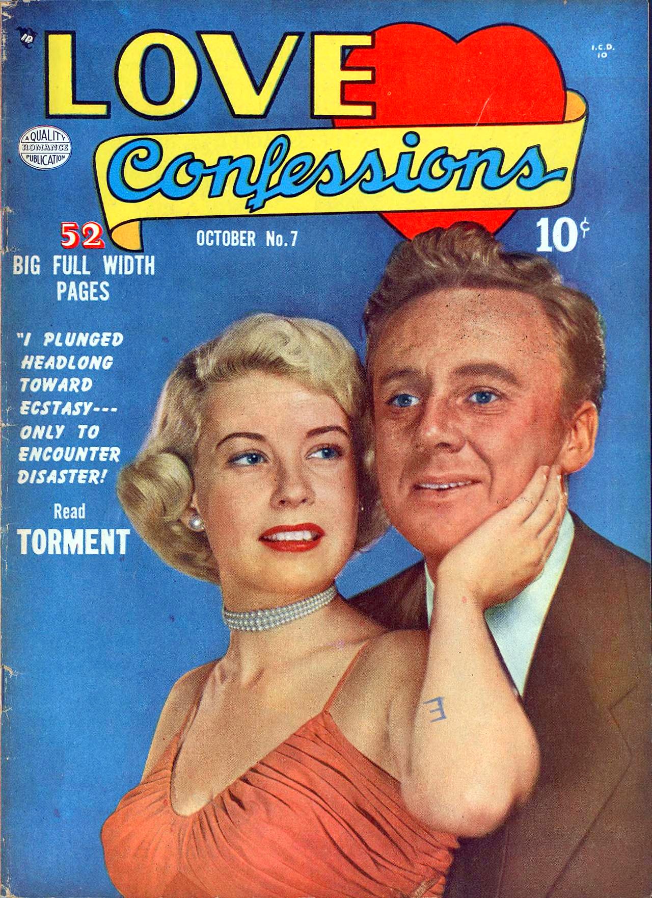 Love Confessions #7 cover
