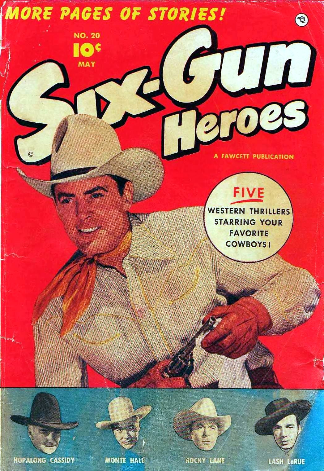 Six-Gun Heroes #20 cover